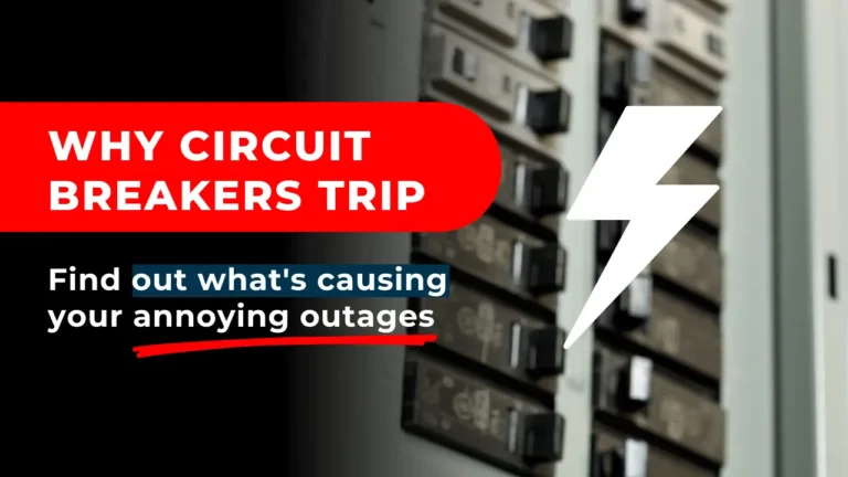 Explanation of why circuit breakers trip and what causes the outages.